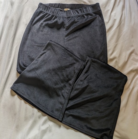 NYC Flared leggings, black, size L - Picture 3 of 6